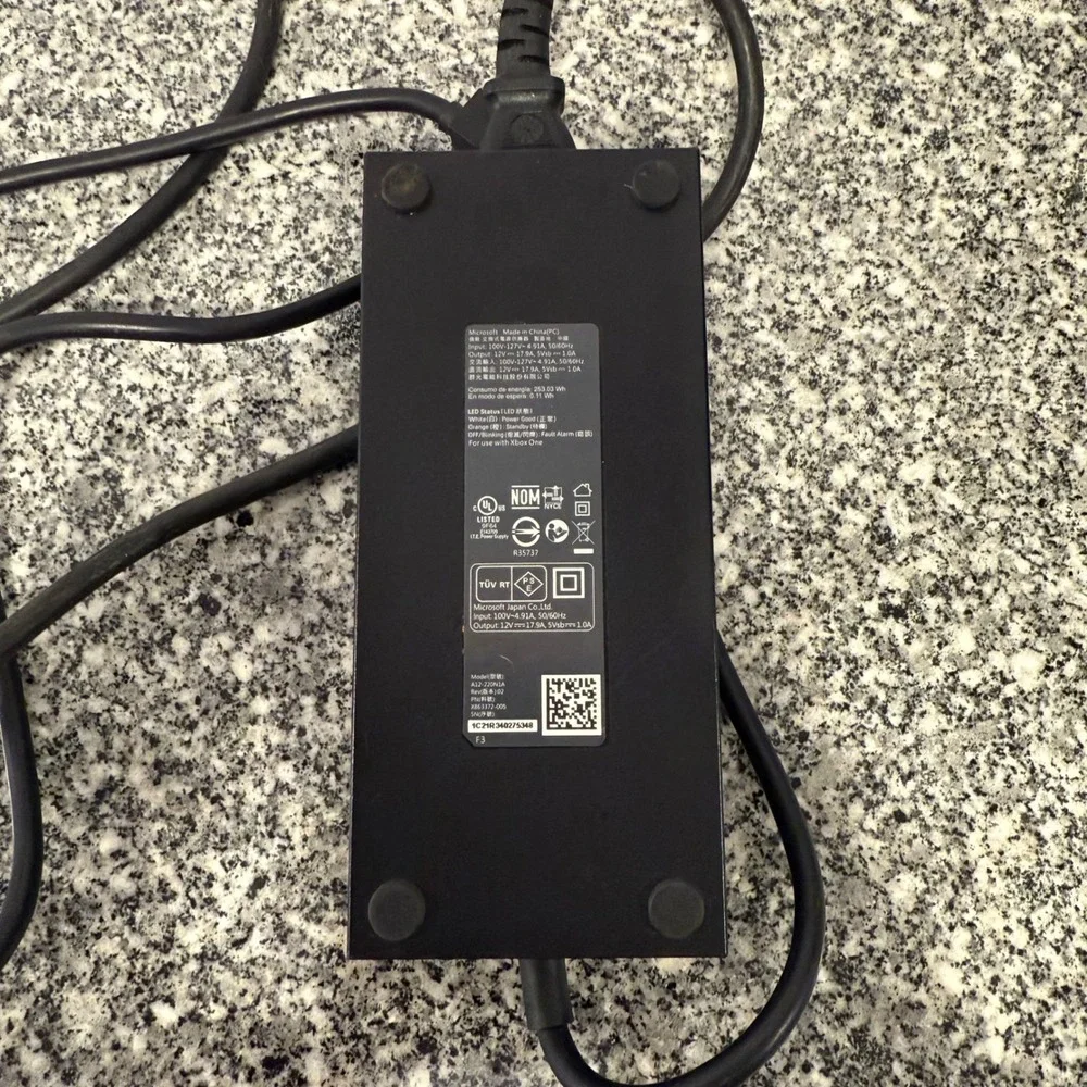 Microsoft Xbox‎ One OFFICIAL Power Supply Brick AC Adapter Charger 100-127V